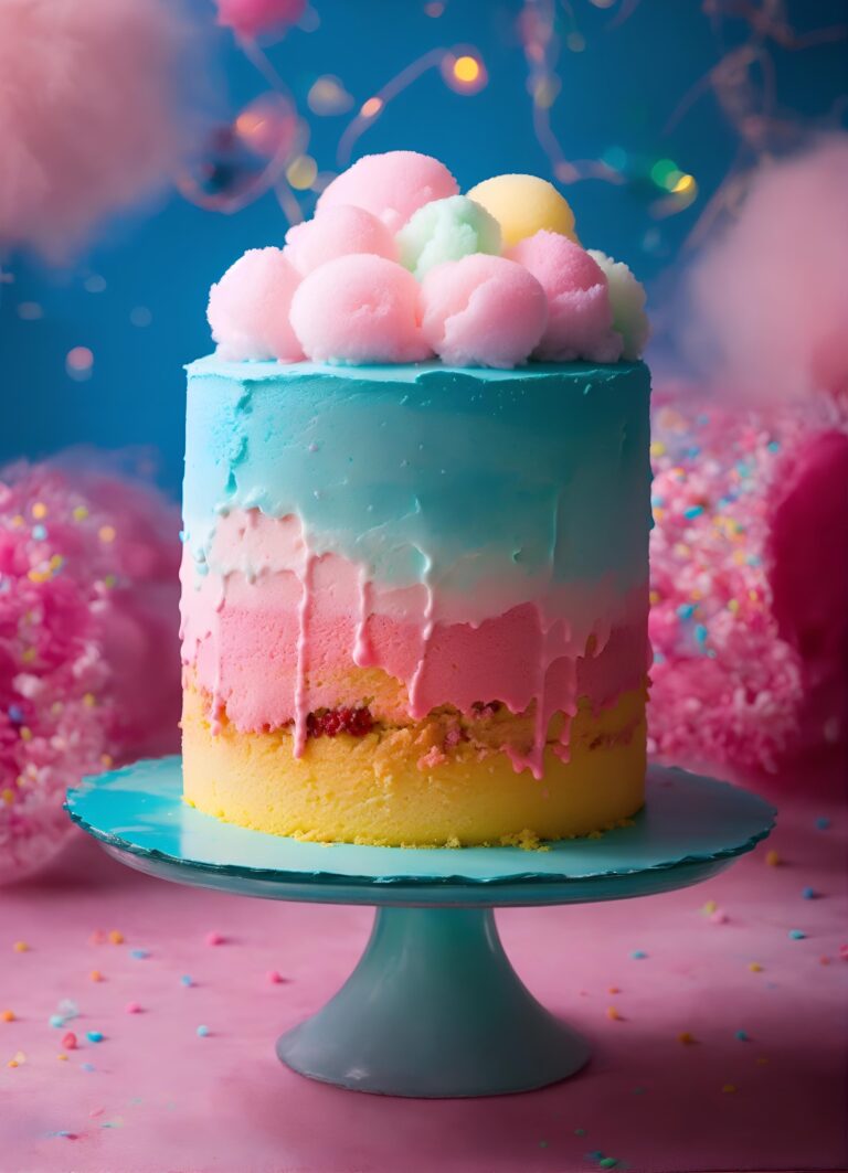  The art of making a cotton candy cake: How to Make a Cotton Candy Cakes