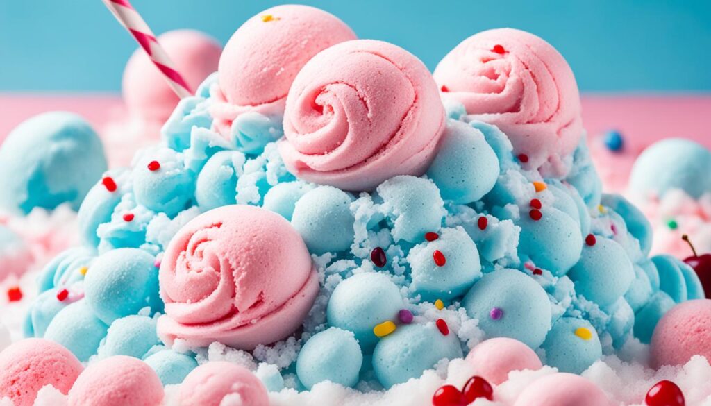 cotton candy blizzard