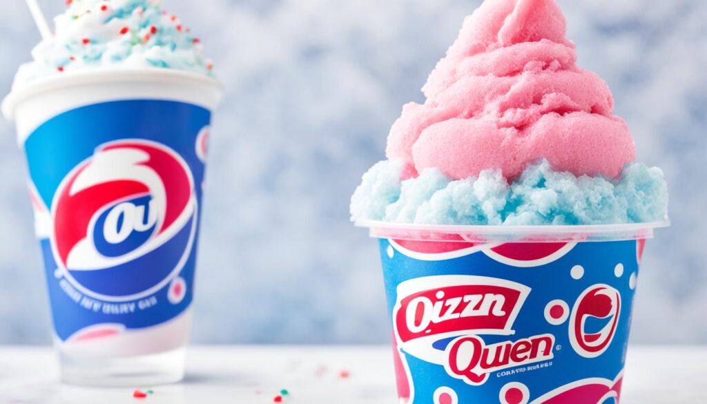 cotton candy blizzard