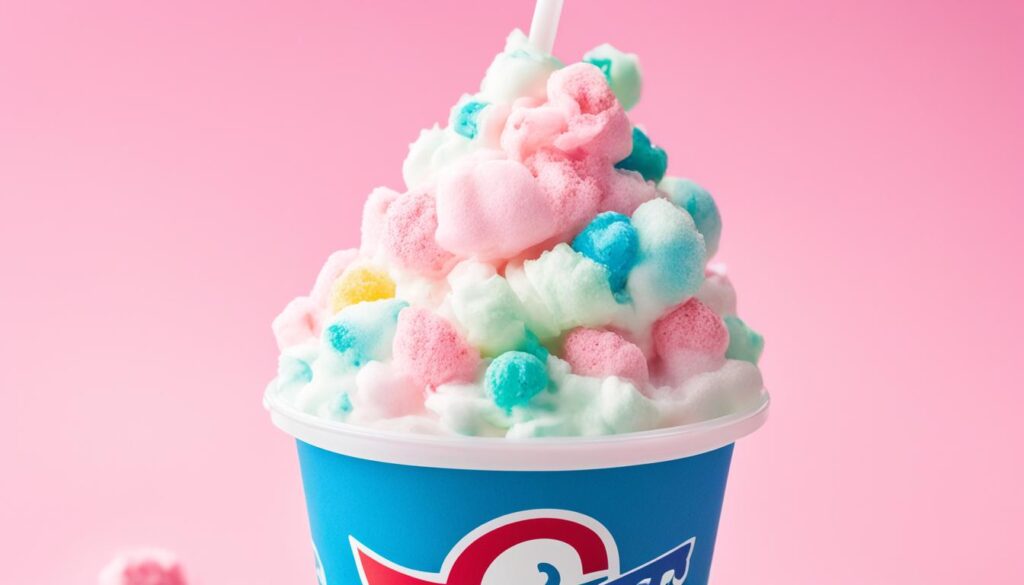 cotton candy blizzard