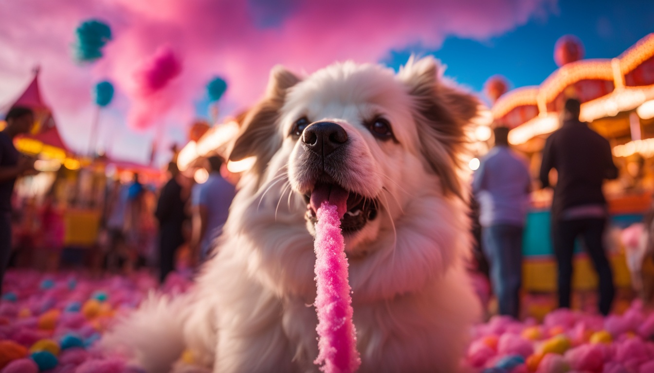 can dogs eat cotton candy