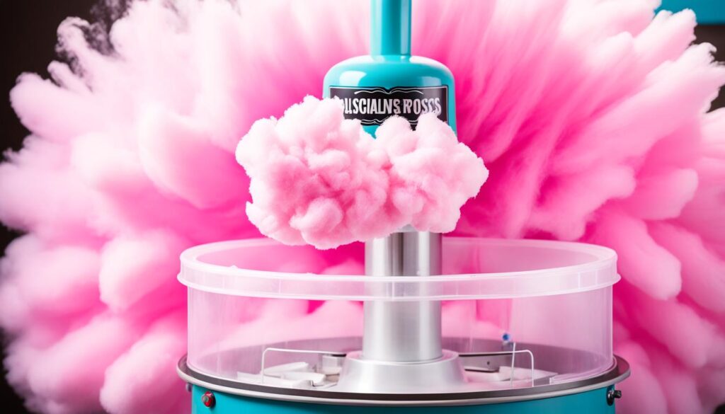 commercial cotton candy machine