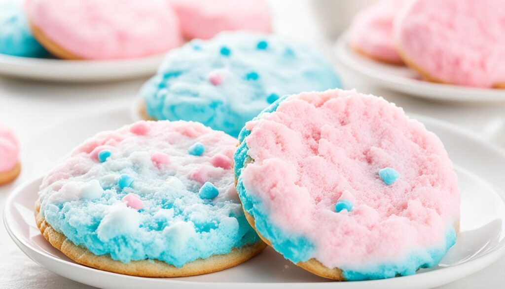 cotton candy cookie