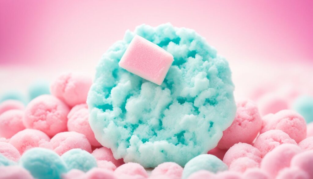 cotton candy cookie