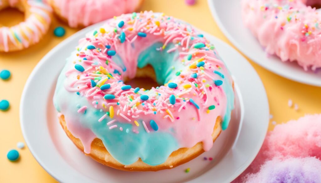 cotton candy donuts