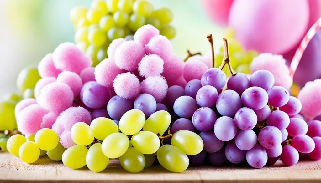 cotton candy grapes calories