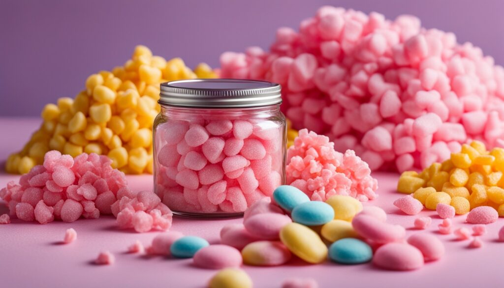 cotton candy popcorn ingredients