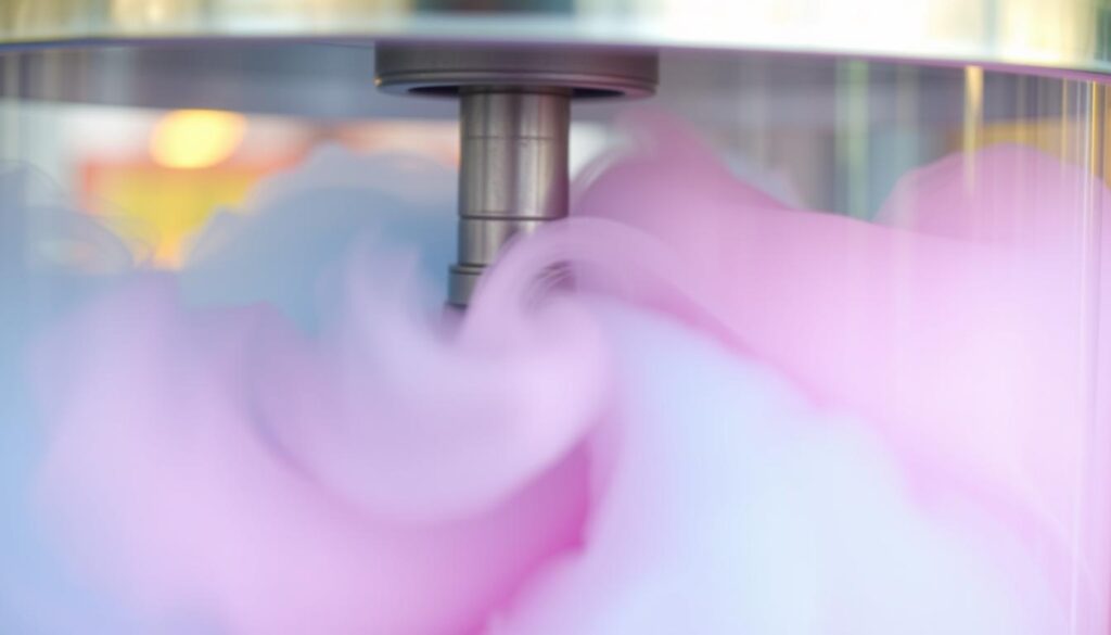 how to work a cotton candy machine