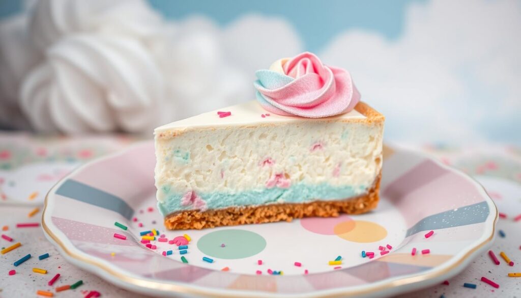 cotton candy cheesecake