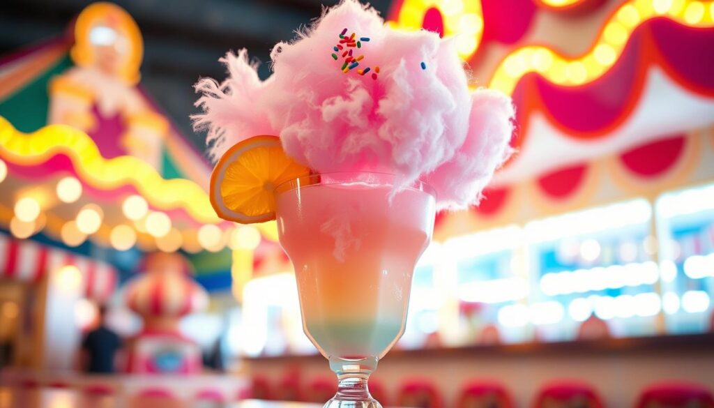 cotton candy cocktail