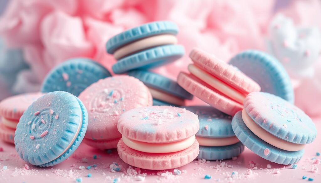 cotton candy oreos