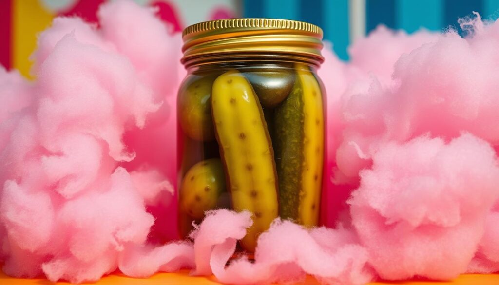 cotton candy pickles taste