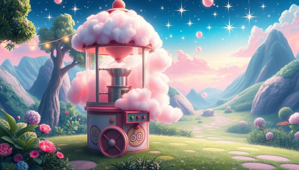 dreamlight valley cotton candy maker