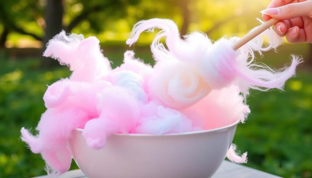 how to spin cotton candy