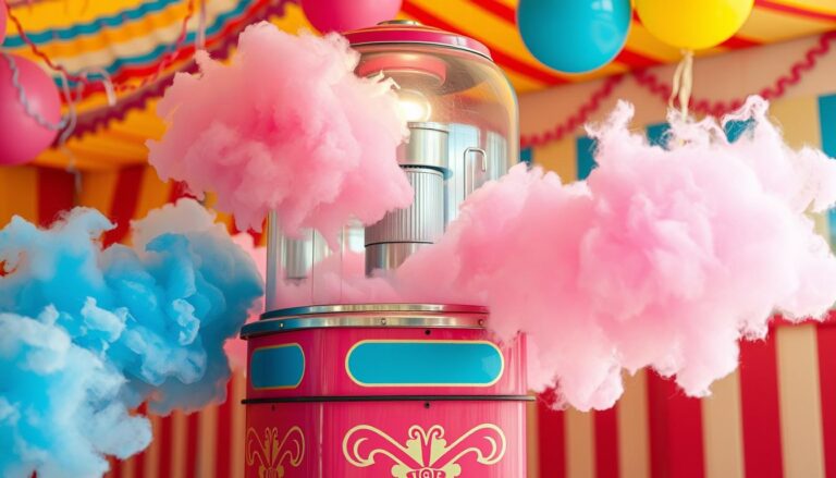 how to use a cotton candy machine