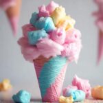 Cotton candy cones